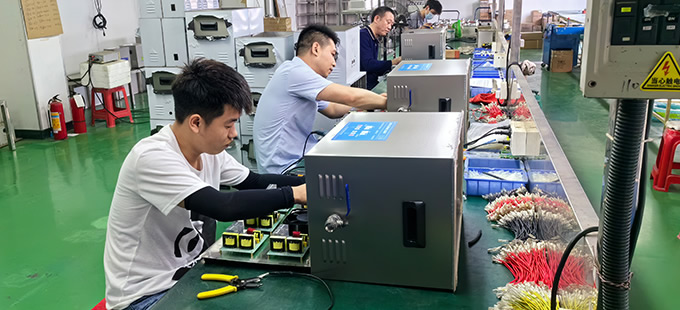 超聲波清洗機生產